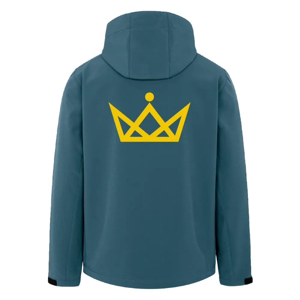 KAISERSTADTKIND Men's Recycled Softshell Jacket DISCOVERER - stargazer