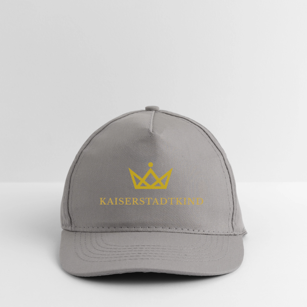 KAISERSTADTKIND Golden Edition - Organic Baseball Cap - light grey