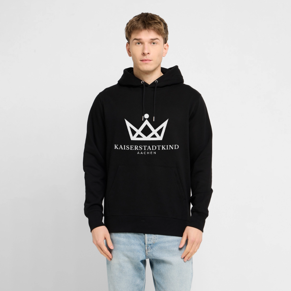 350gr. White Edition - CRUISER  Organic Hoodie - black