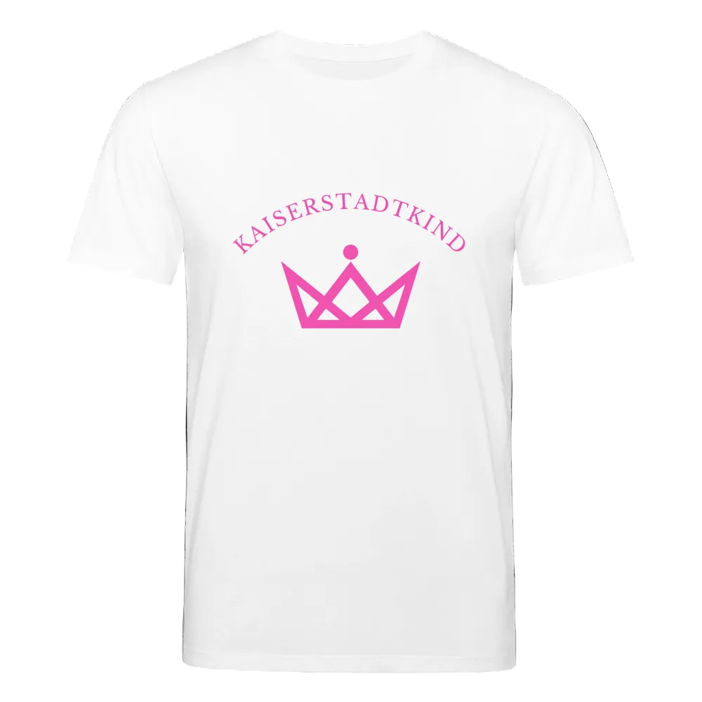 CREATOR T-Shirt - PINK Front Logo - Weiß