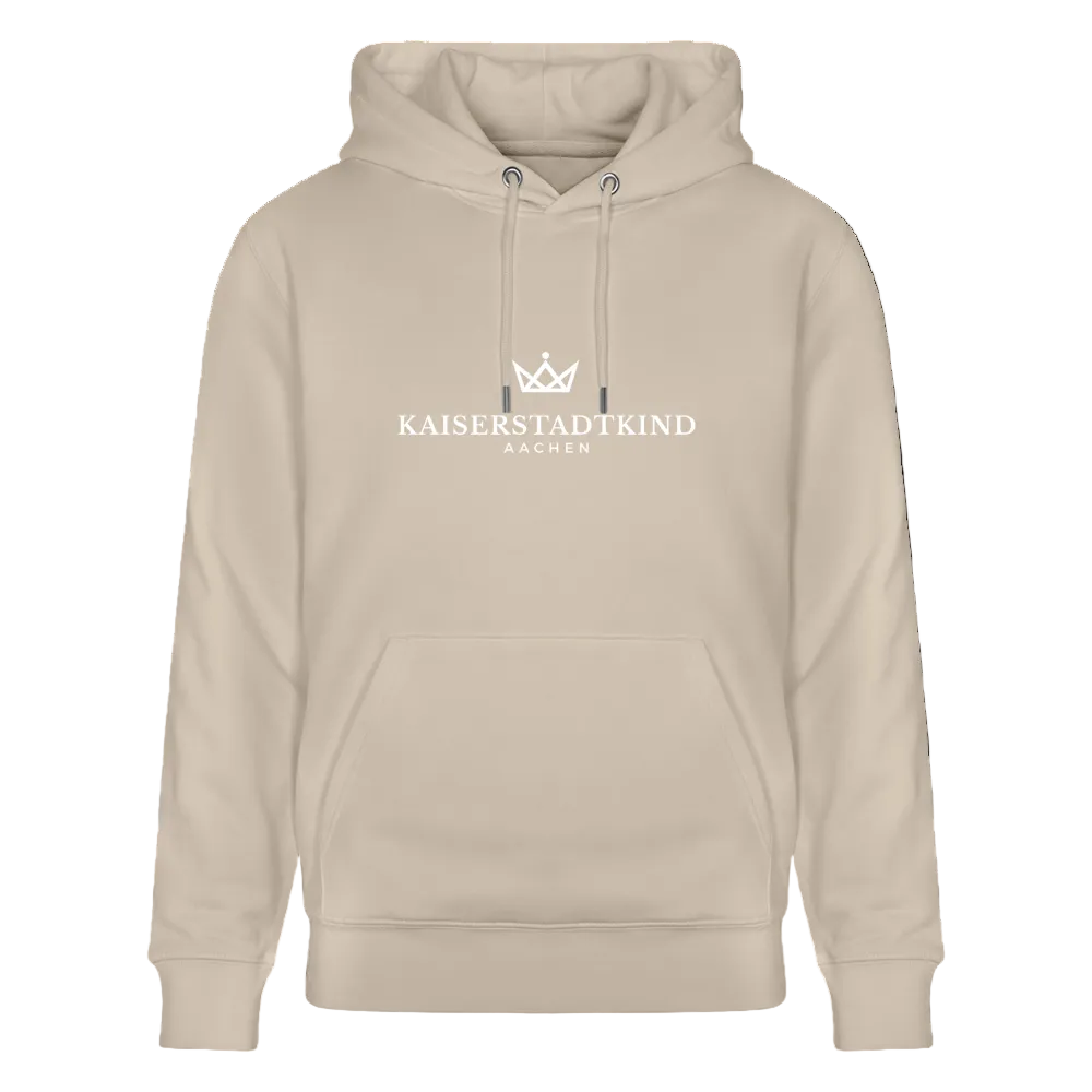 350gr. White Edition - CRUISER  Organic Hoodie - beige
