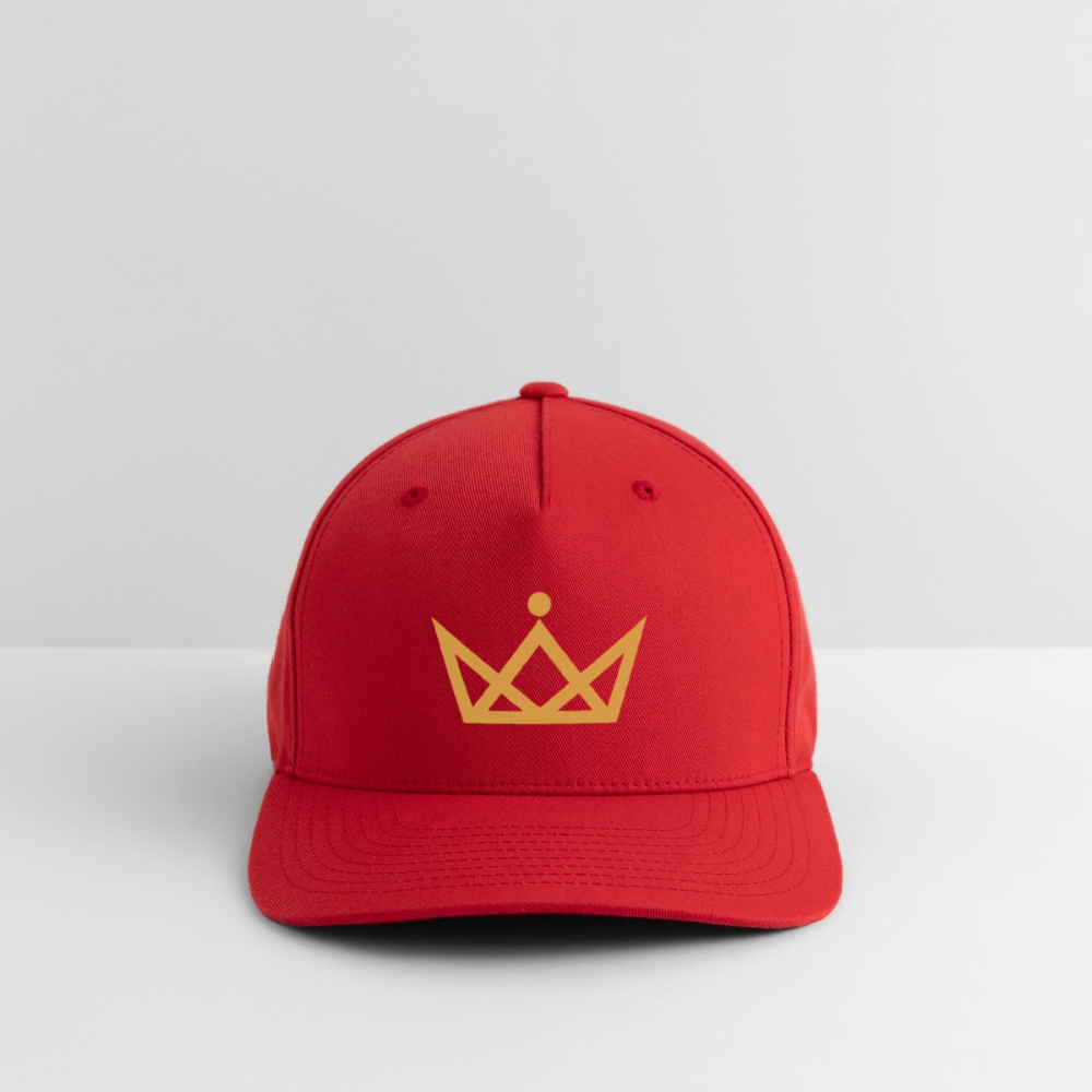 KAISERSTADTKIND Golden Crown - Flexfit Cap - red