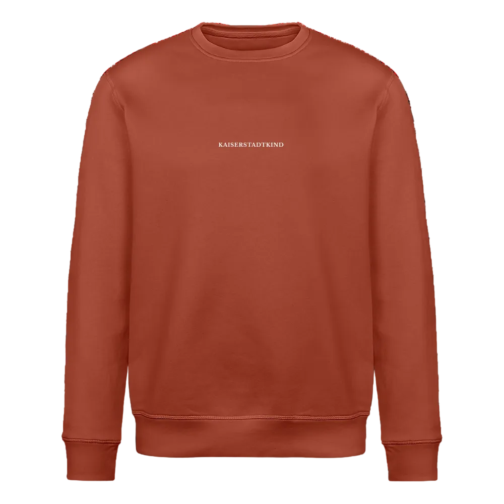 280gr. KAISERSTADTKIND White Letters Edition - CHANGER  Organic Sweatshirt - heritage brown