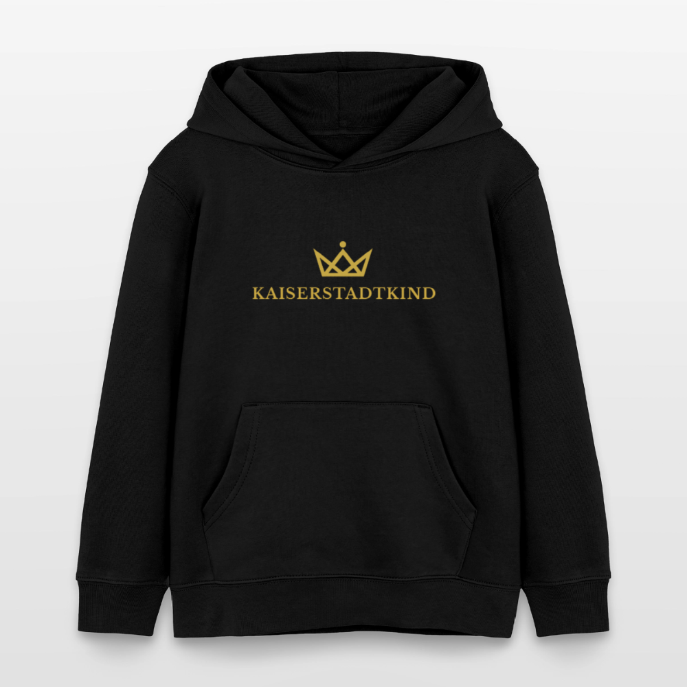 Stanley/Stella Mini Cruiser Kids’ Organic Hoodie - black