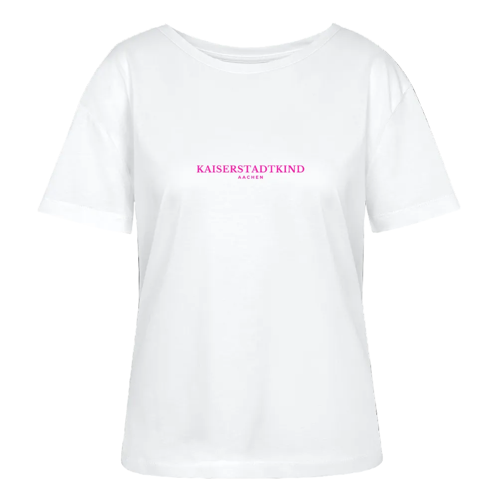 SERENA - Pink Front Script/Back Crown - Weiß