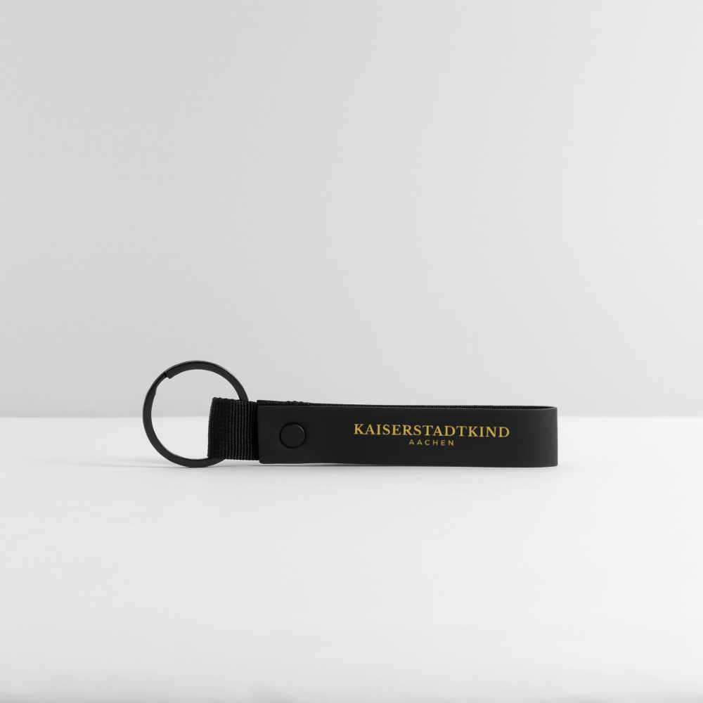 KAISERSTADTKIND Gold Edition - MATTE MINIMALIST keyring - black