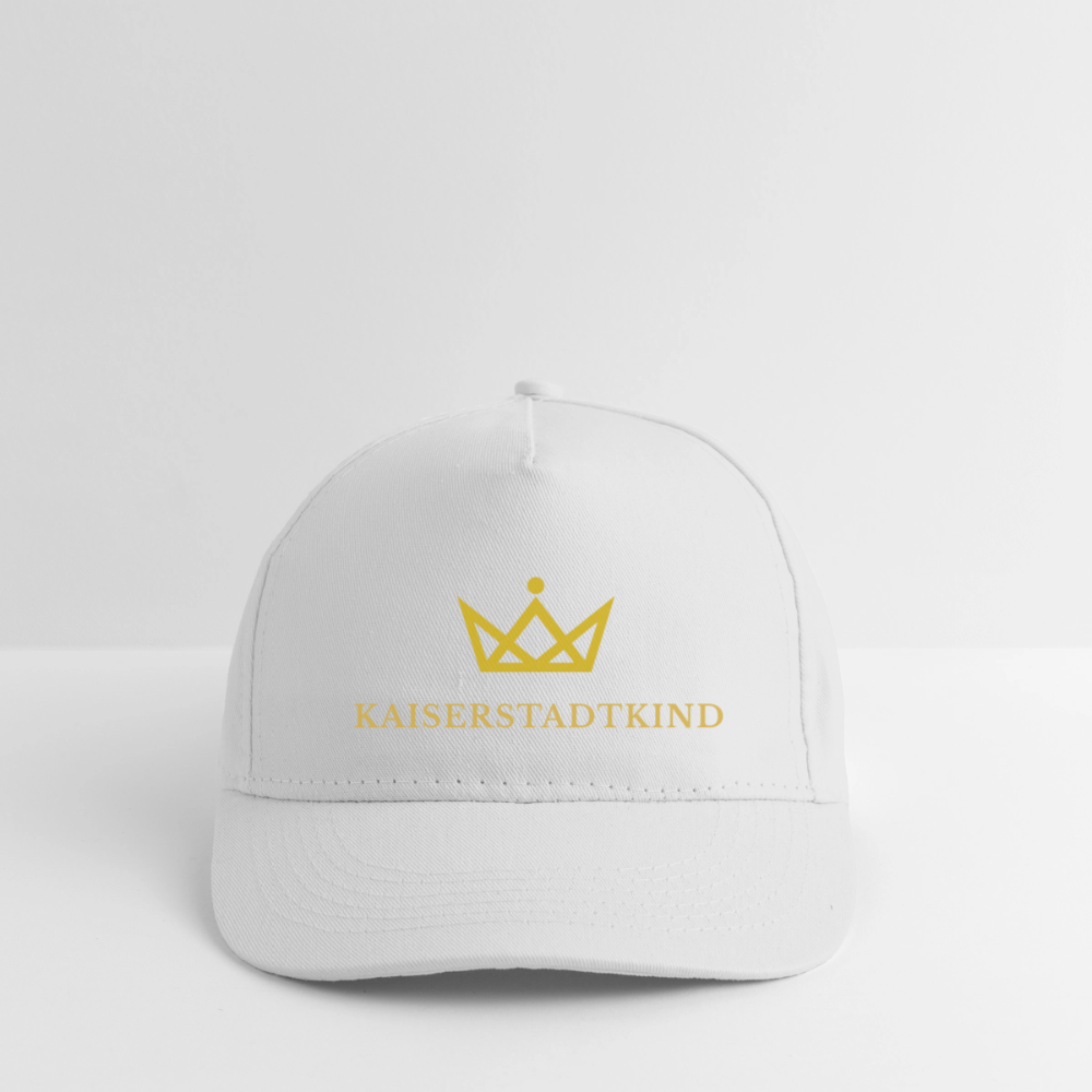 KAISERSTADTKIND Golden Edition - Organic Baseball Cap - white