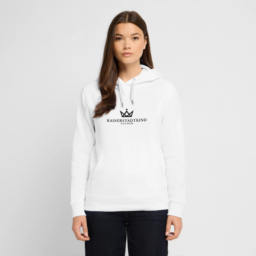 350gr. White Edition - CRUISER  Organic Hoodie - Weiß