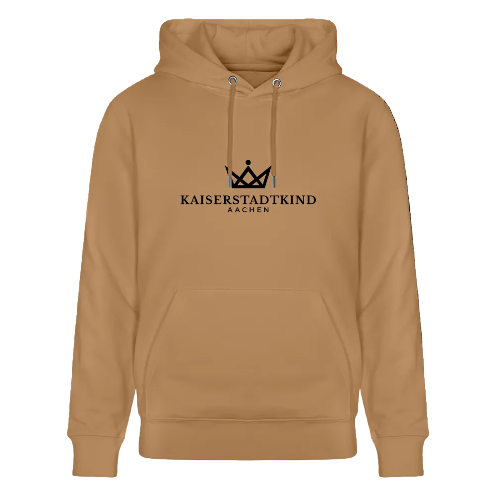 350gr. White Edition - CRUISER  Organic Hoodie - Karamell 