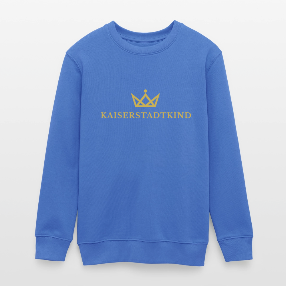 KAISERSTADTKIND Gold Edition - Mini Changer Organic Teen Sweatshirt - carolina blue