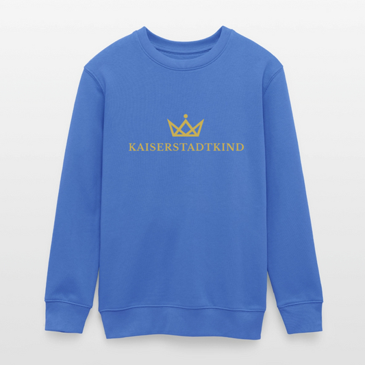 KAISERSTADTKIND Gold Edition - Mini Changer Organic Teen Sweatshirt - carolina blue