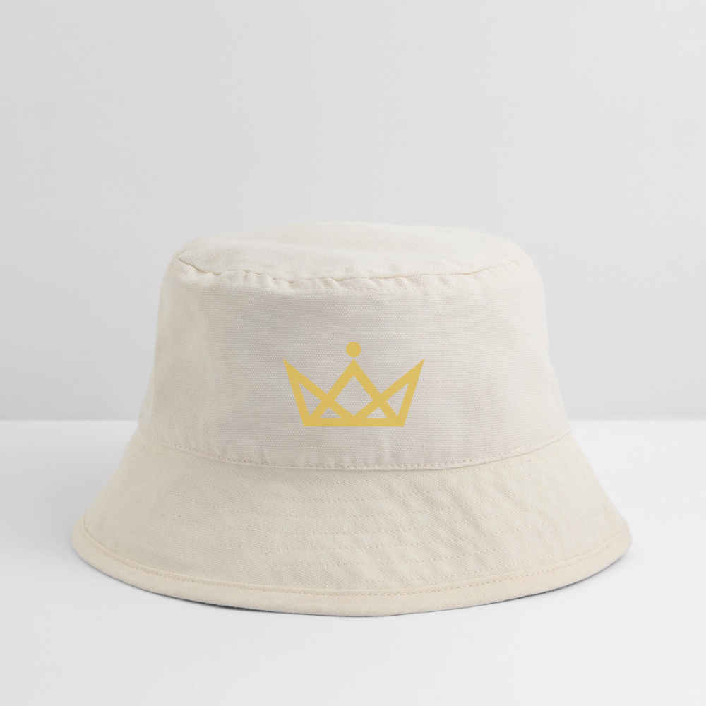 KAISERSTADTKIND Golden Crwon - Bucket Hat - natural