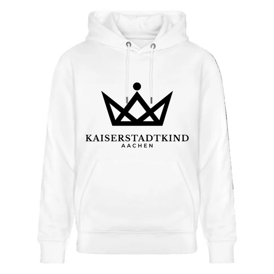 350gr. Black Edition - CRUISER  Organic Hoodie - white