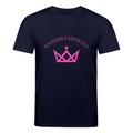 CREATOR T-Shirt - PINK Front Logo - Navy