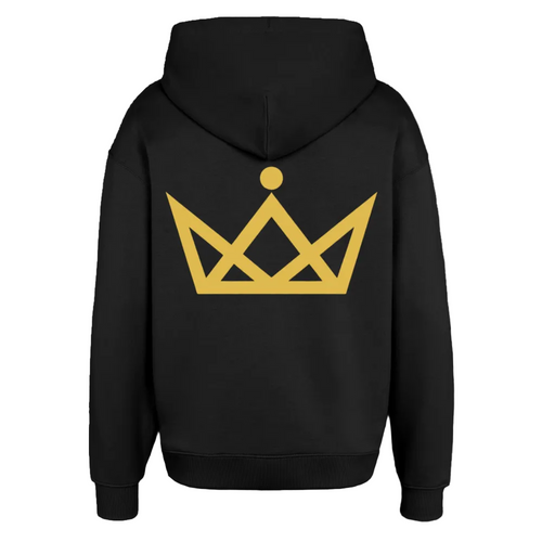 350gr.  Golden Letters Edition - Oversized Hoodie - black