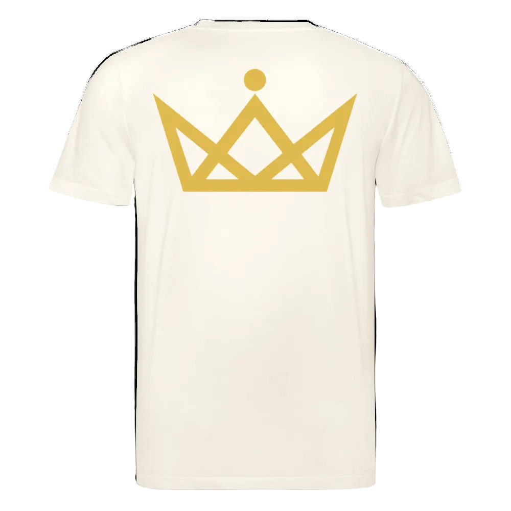 180gr. Golden Letters Edition  - Organic T-Shirt - natural white