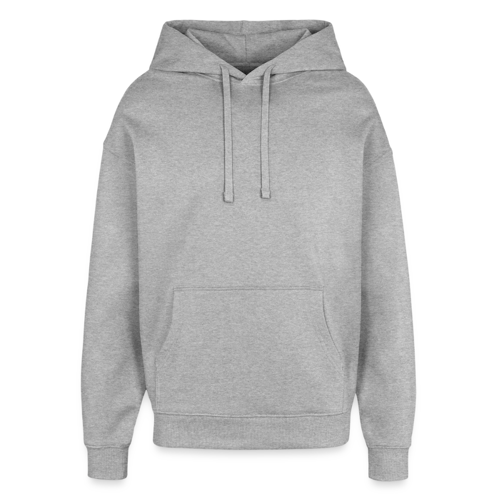 Oversized Hoodie - Personalisiere dein Piece - Grau meliert