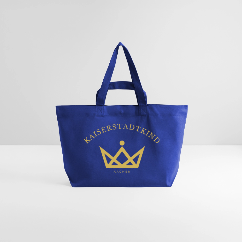 Kaiserstadtkind – Recycelte Shopping Bag - Dunkelblau