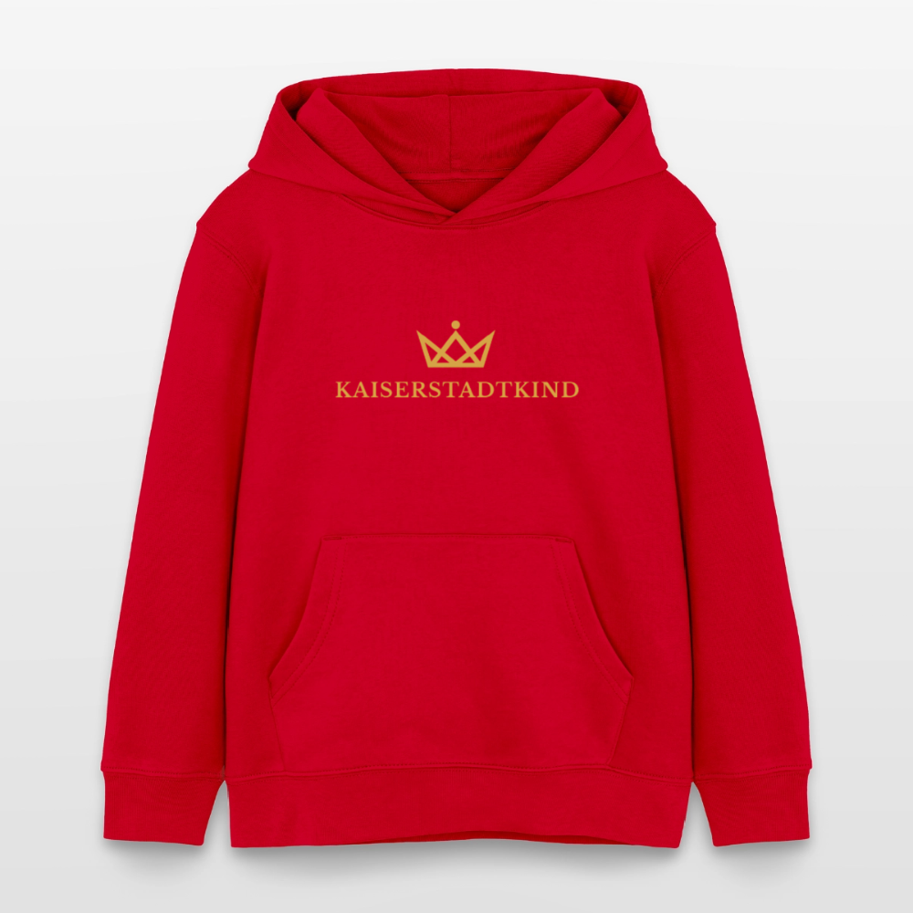 Stanley/Stella Mini Cruiser Kids’ Organic Hoodie - red