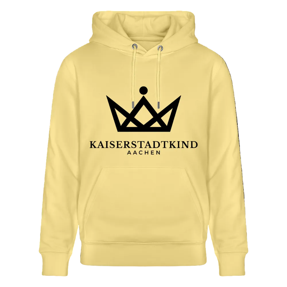 350gr. Black Edition - CRUISER  Organic Hoodie - viva yellow 