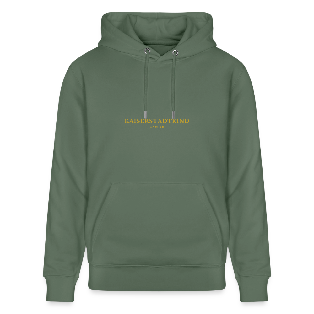 CRUISER Hoodie - Gold Front Script/Gold Back Round - Tanngrün