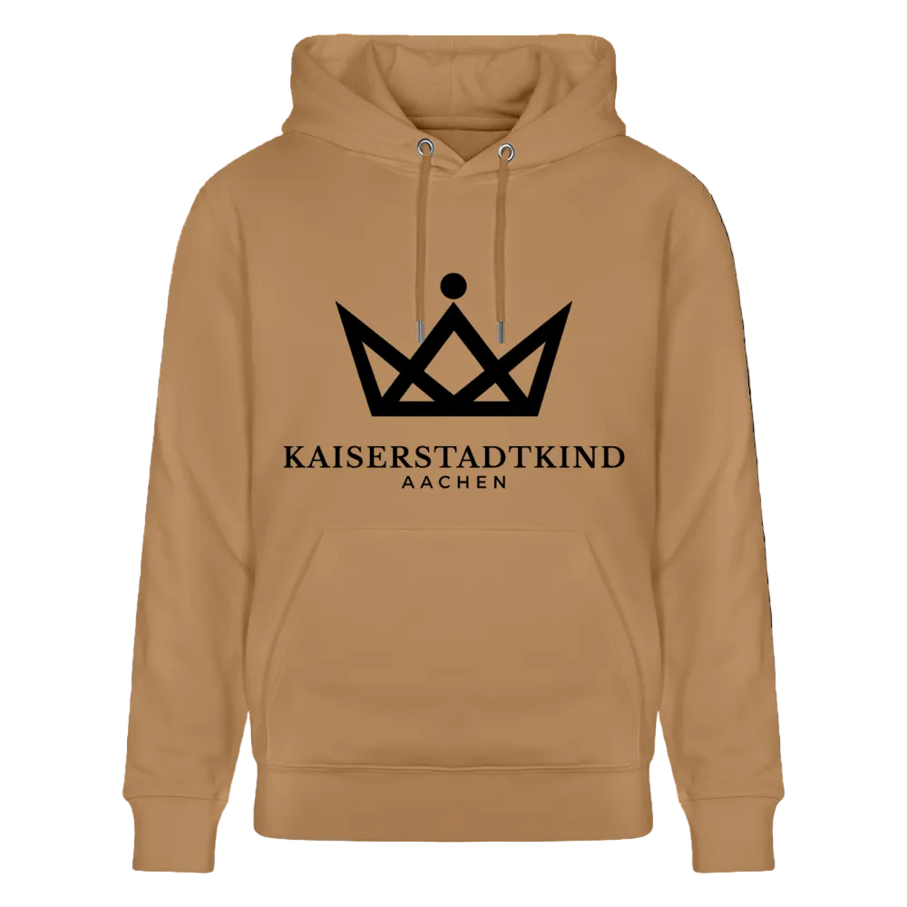 350gr. Black Edition - CRUISER  Organic Hoodie - latte