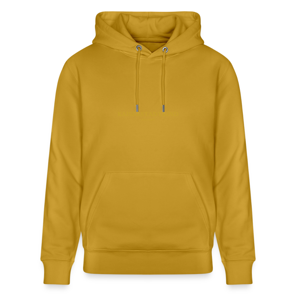 CRUISER Hoodie - Gold Front Script/Gold Back Round - Ocker