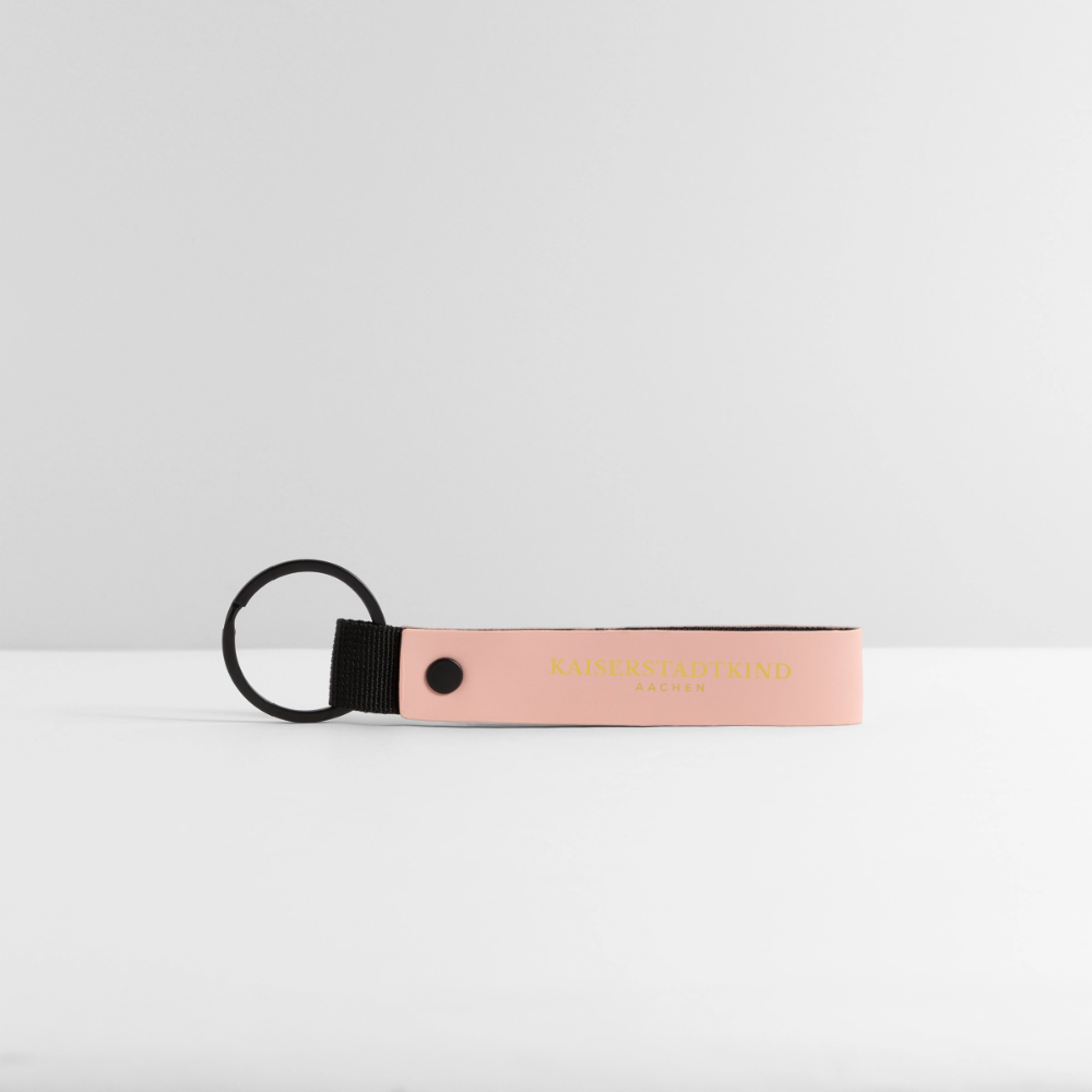 KAISERSTADTKIND Gold Edition - MATTE MINIMALIST keyring - pink