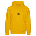 DRUMMER HOODIE - Back KAISERSTADTKIND x ALEMANNIA - Spektralgelb