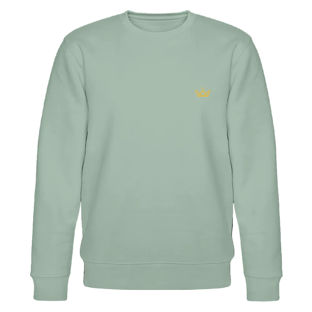 280gr. Golden Crown Edition - CHANGER Organic Sweatshirt - aloe