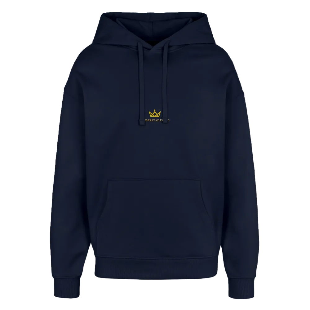 KAISERSTADTKIND Golden Circel - Oversized Hoodie - Navy