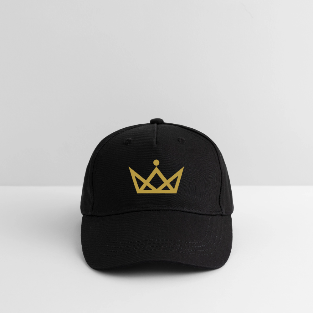 KAISERSTADTKIND Golden Crown - Organic Kids’ Baseball Cap - black