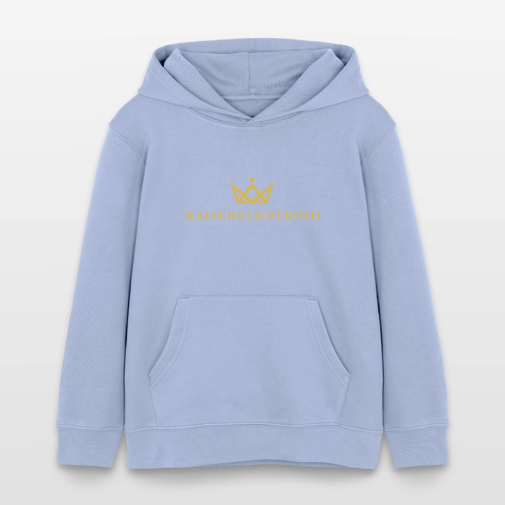 Stanley/Stella Mini Cruiser Kids’ Organic Hoodie - sky