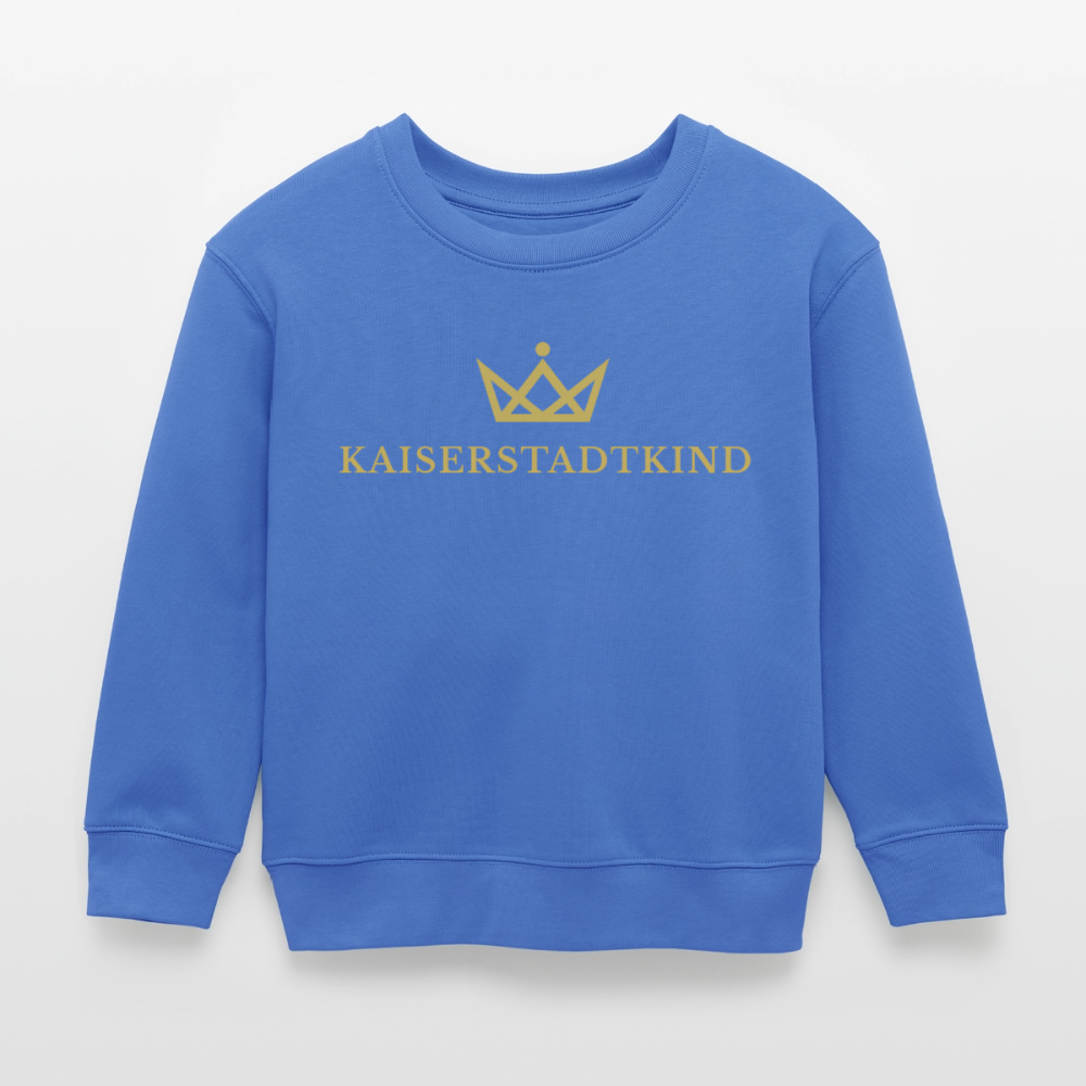 KAISERSTADTKIND Gold Edition - Mini Changer Organic Kids’ Sweatshirt - carolina blue