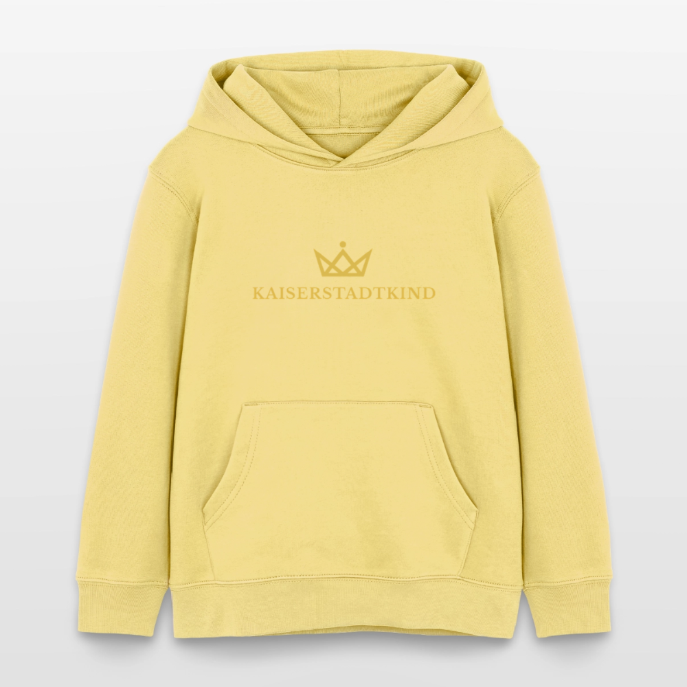 Stanley/Stella Mini Cruiser Kids’ Organic Hoodie - viva yellow 