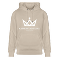 350gr. White Edition - CRUISER  Organic Hoodie - beige