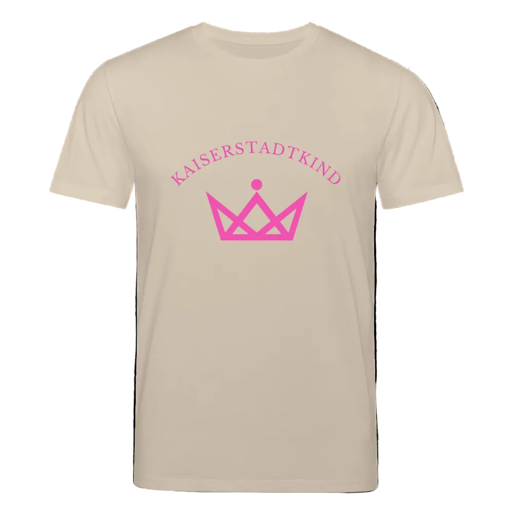 CREATOR T-Shirt - PINK Front Logo - Beige
