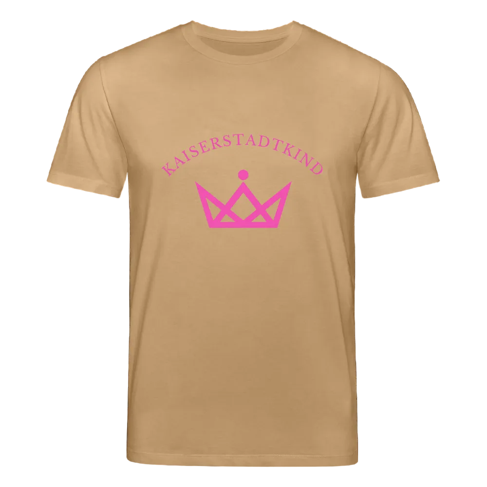 CREATOR T-Shirt - PINK Front Logo - Karamell 