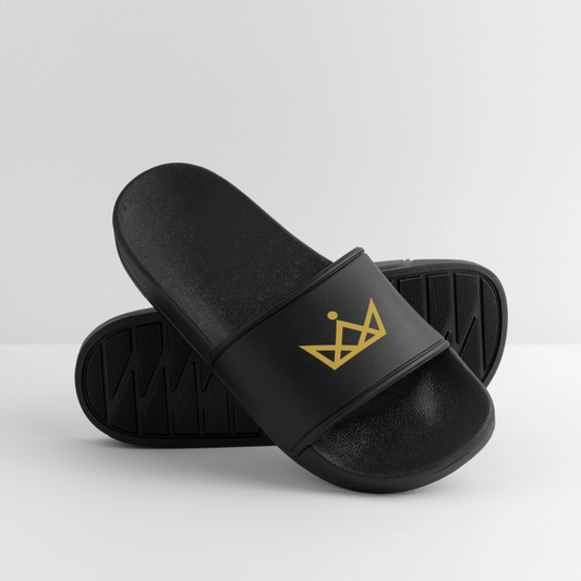 KAISERSTADTKIND Golden Crown - Men’s Pool Sliders - black