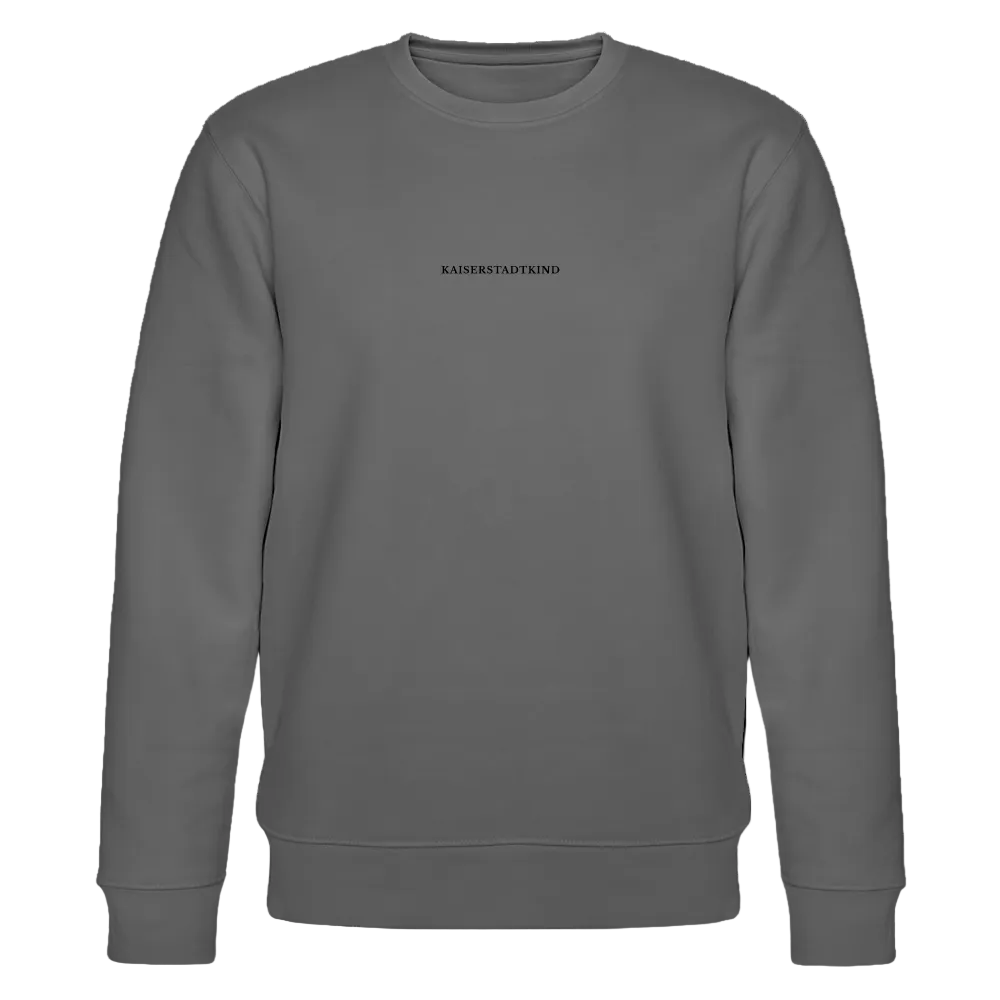 CHANGER  Sweatshirt - Black Front Script - Anthrazit