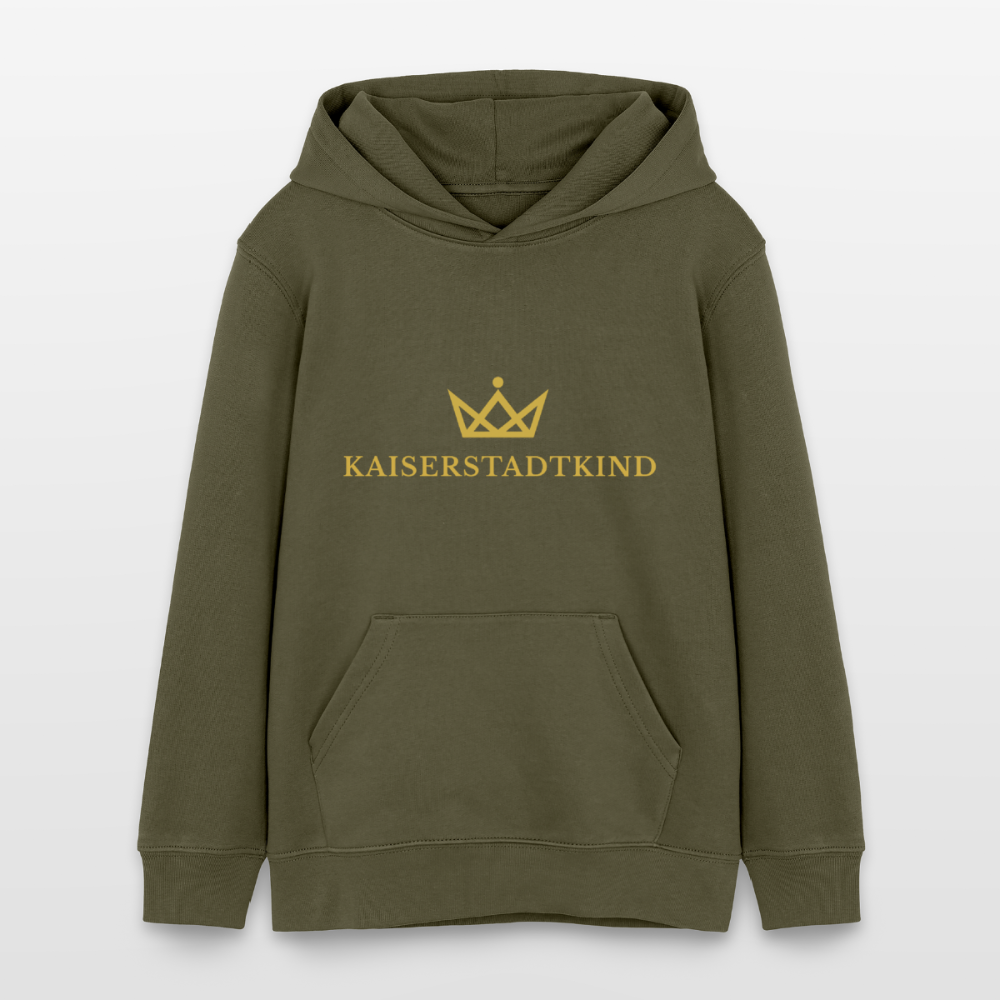 Gold Edition - Mini Cruiser Teen Organic Hoodie - khaki