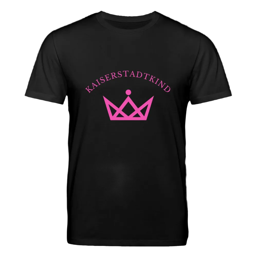 CREATOR T-Shirt - PINK Front Logo - Schwarz
