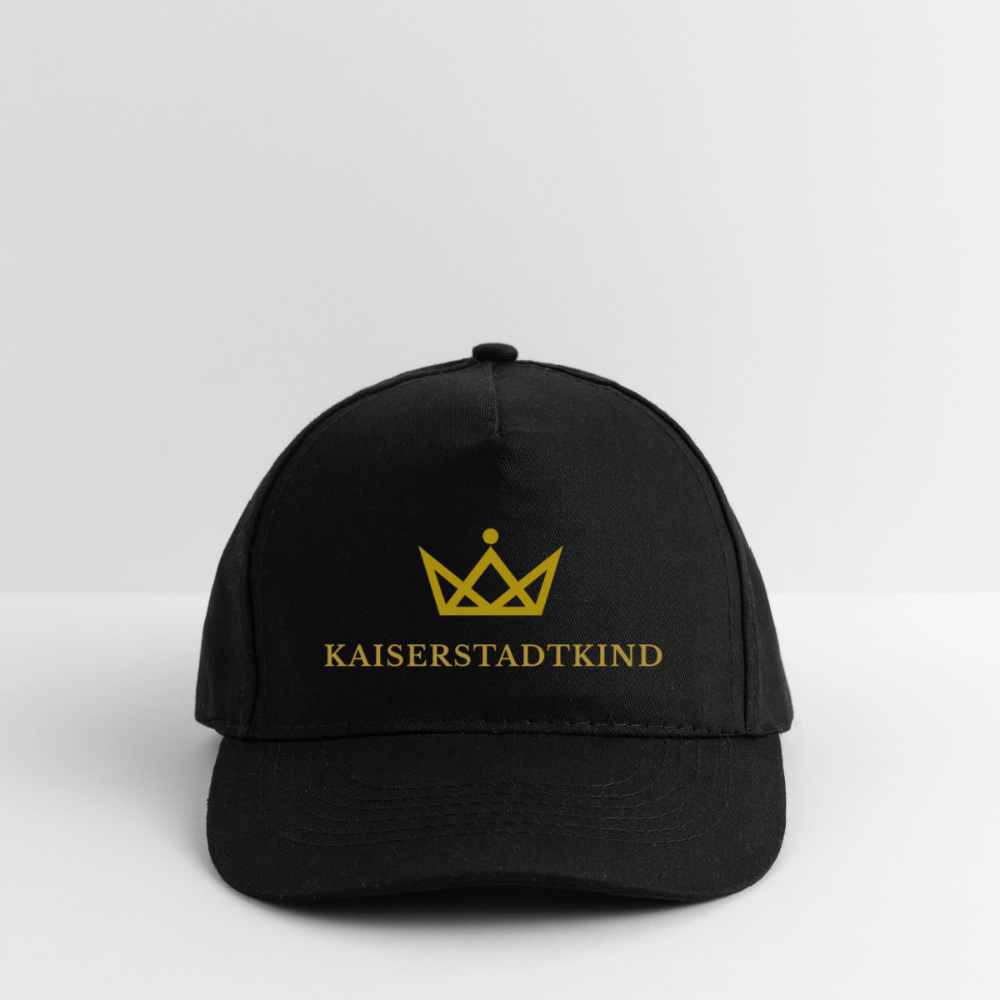 KAISERSTADTKIND Golden Edition - Organic Baseball Cap - black