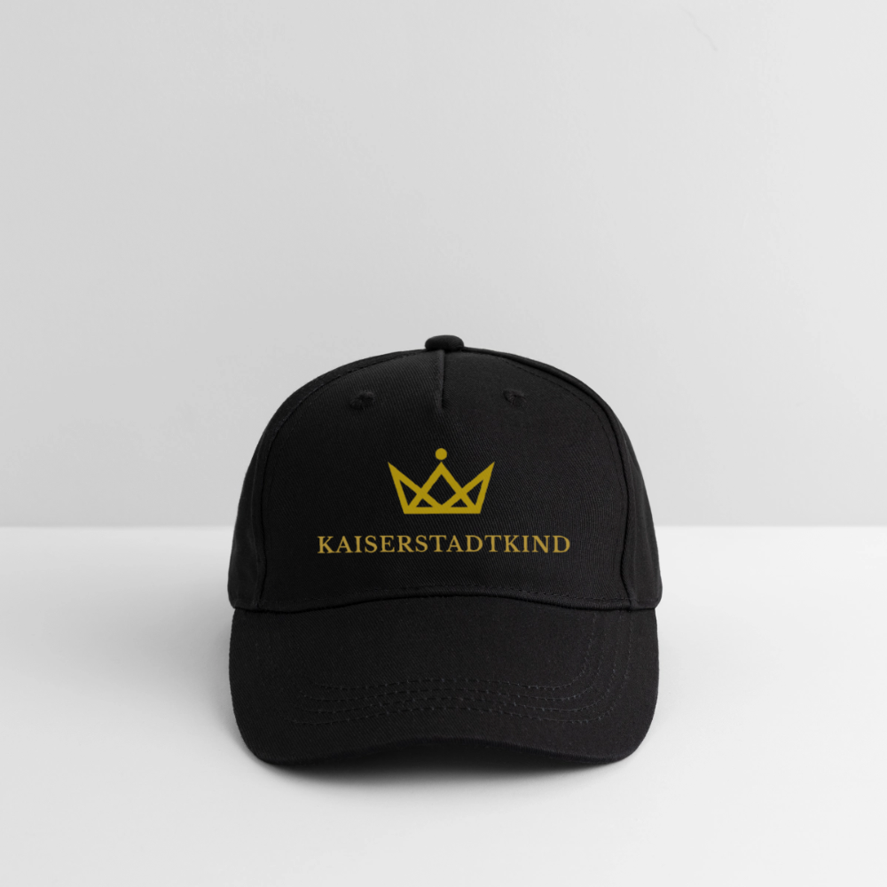 KAISERSTADTKIND Gold Edition - Organic Kids’ Baseball Cap - black