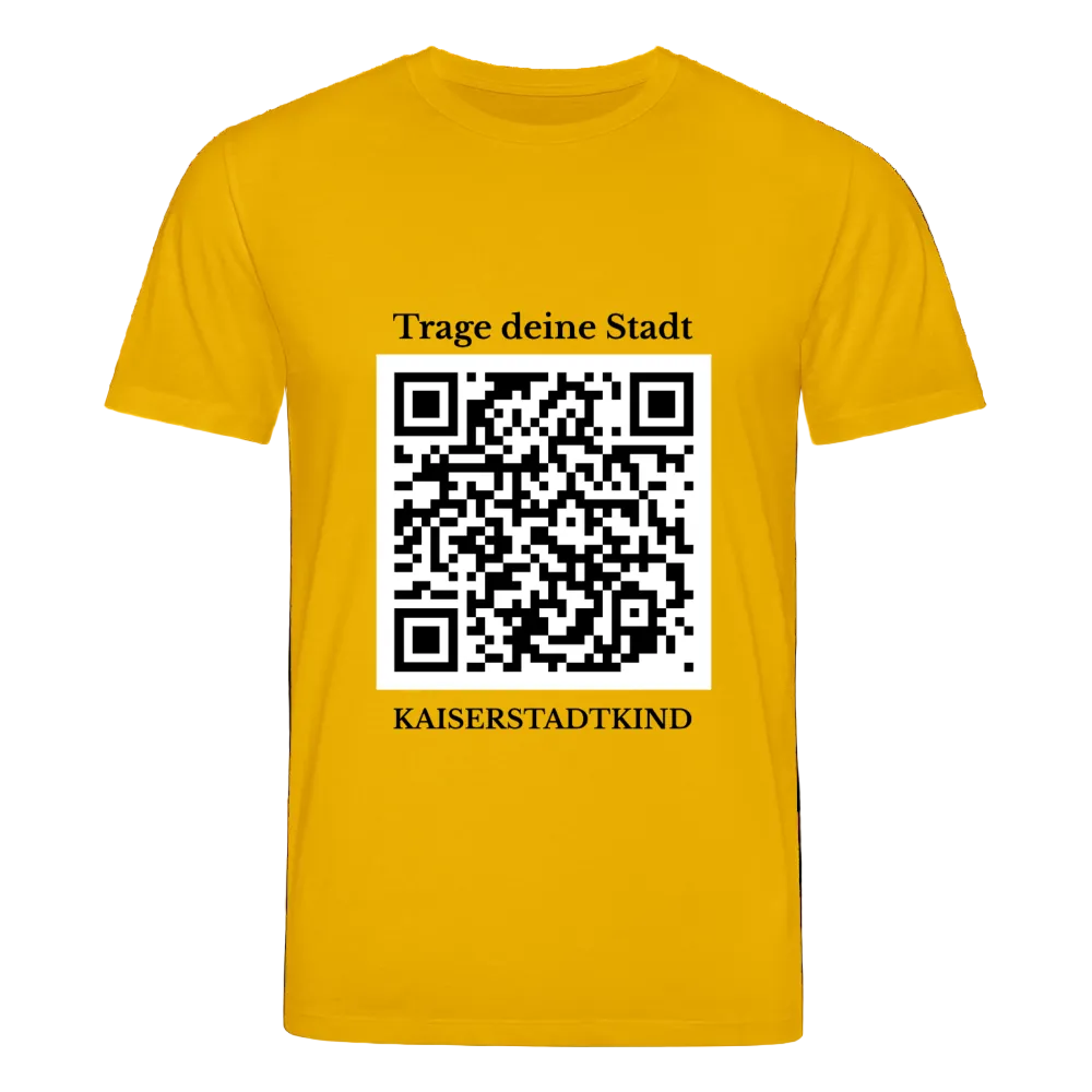 CREATOR T-Shirt - Front QR - Spektralgelb