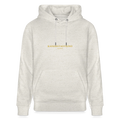 CRUISER Hoodie - Gold Front Script/Gold Back Round - Beige meliert
