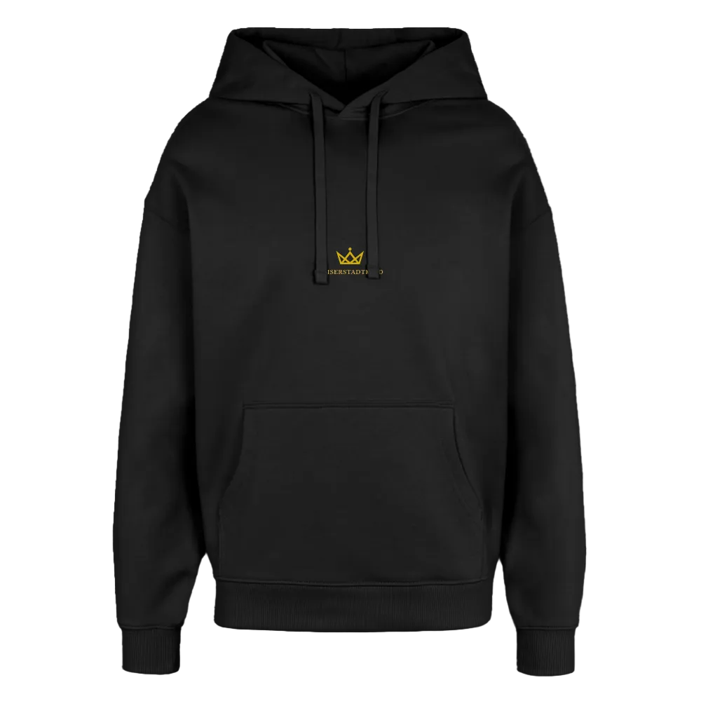 KAISERSTADTKIND Golden Circel - Oversized Hoodie - Schwarz
