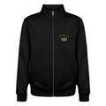 KAISERSTADTKIND Golden _Round - Organic Zip Sweatshirt - Schwarz