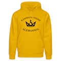 KAISERSTADTKIND x ALEMANNIA – SONDEREDITION DRUMMER HOODIE - Spektralgelb