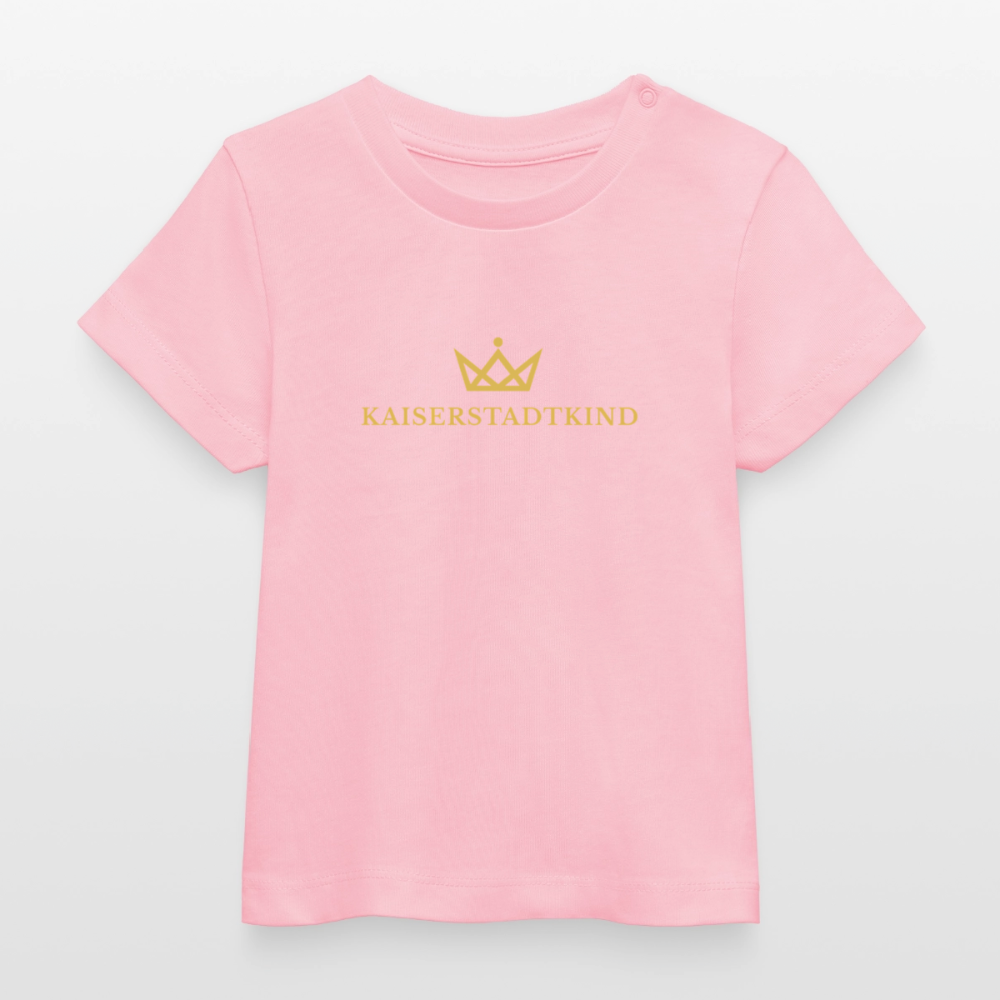 KAISERSTADTKIND Gold Edition - BABY CREATOR Baby Organic T-Shirt - cotton pink